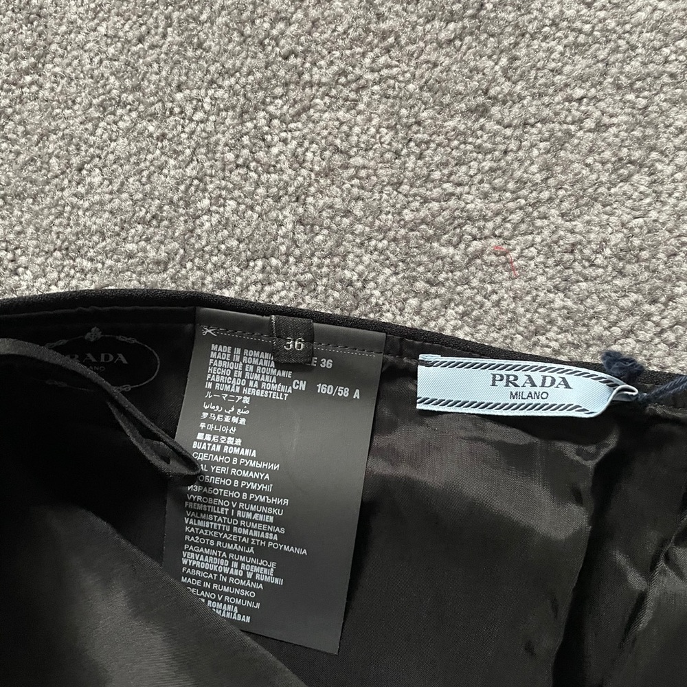 Prada Black Skirt - Picture 2 of 4